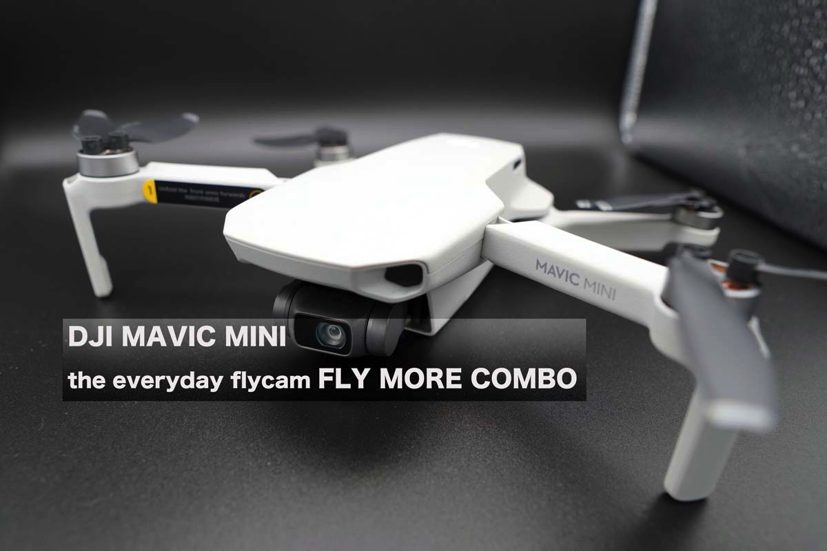 Mavic Mini(マビックミニ)レビュー｜航空法制限無しで飛ばせる超軽量ドローン!小型ゆえに風に弱い？